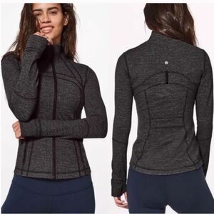 Lululemon Define Jacket
Heathered Herringbone Black  Size 10